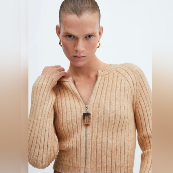 Mango Zip Cardigan - Picture 5 of 5